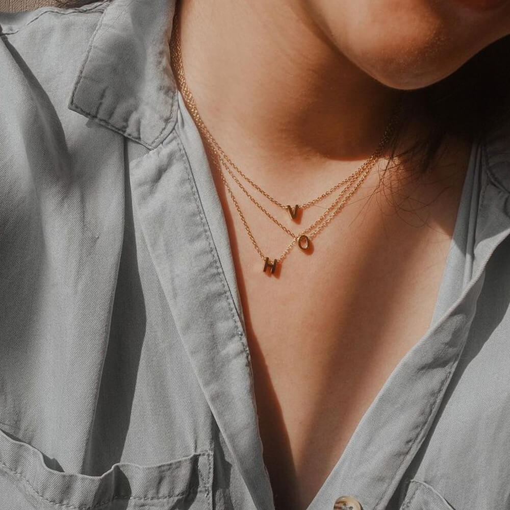 Collar Personalizado con Inicial  – 3X2